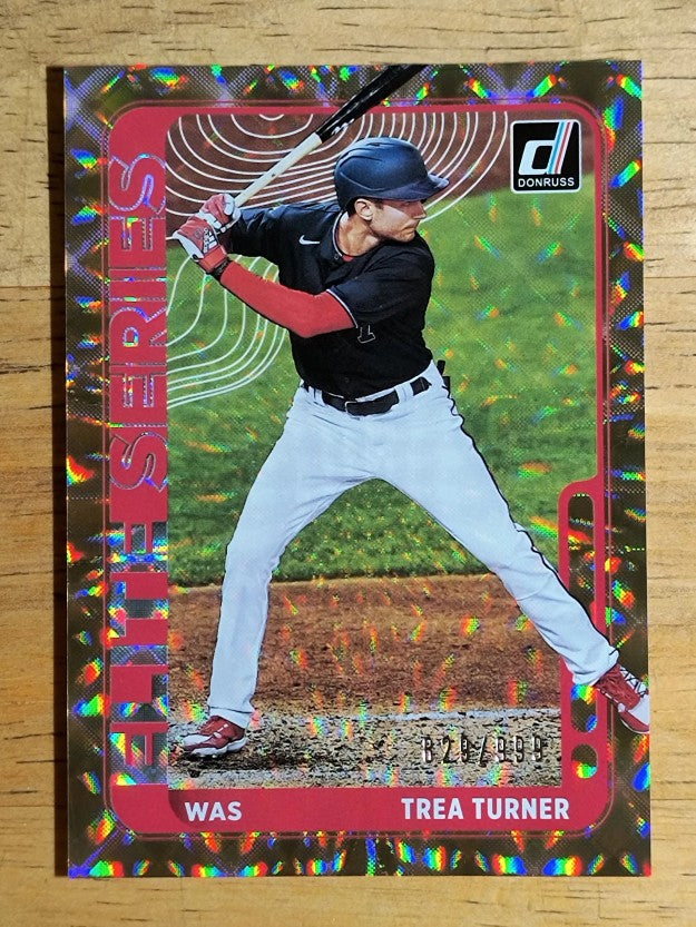 2021 Donruss Elite Series #8 Trea Turner