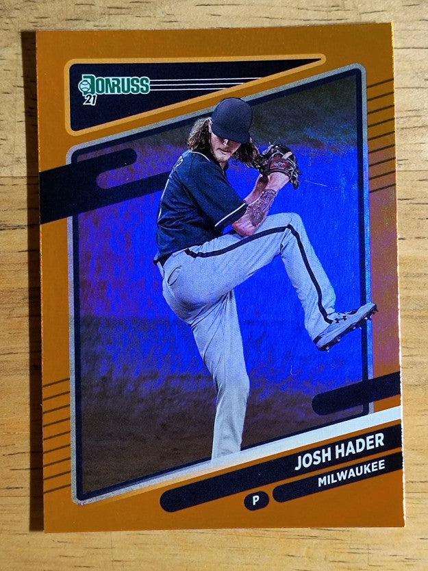 2021 Donruss Holo Orange #134 Josh Hader