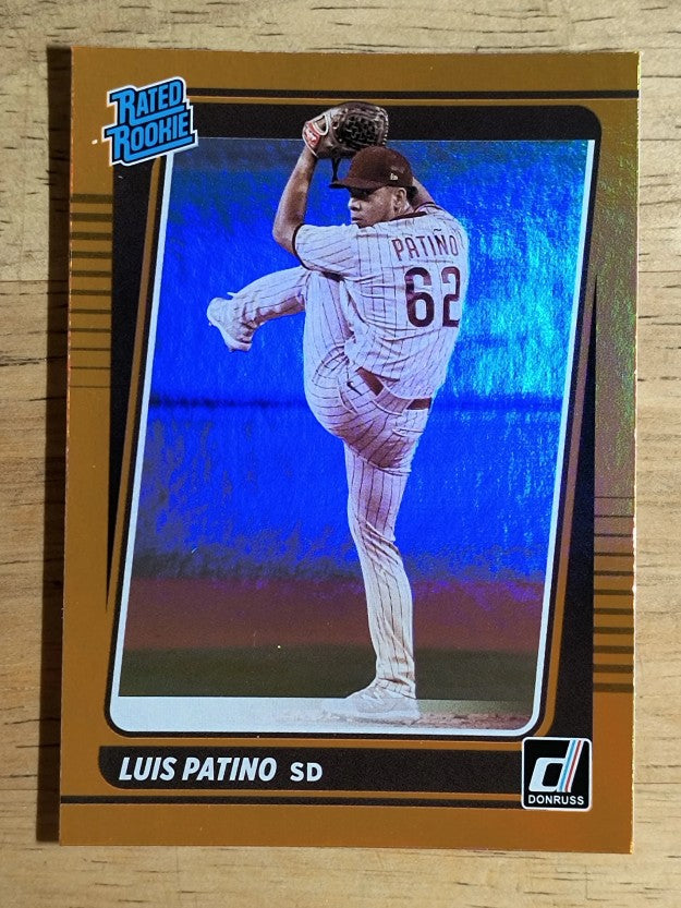 2021 Donruss Holo Orange #55 Luis Patino RR