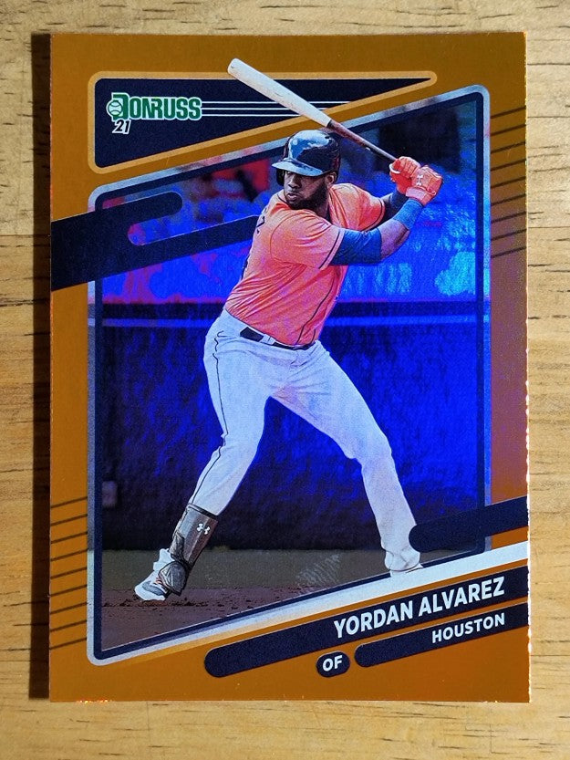 2021 Donruss Holo Orange #174 Yordan Alvarez