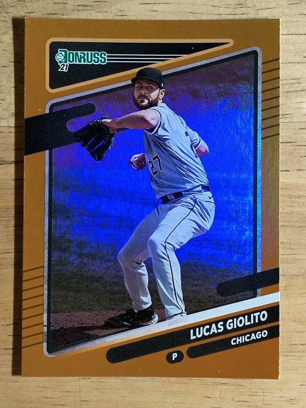 2021 Donruss Holo Orange #90 Lucas Giolito