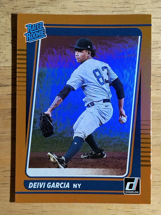 2021 Donruss Holo Orange #54 Deivi Garcia RR