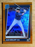 2021 Donruss Holo Orange #40 Alex Kirilloff RR