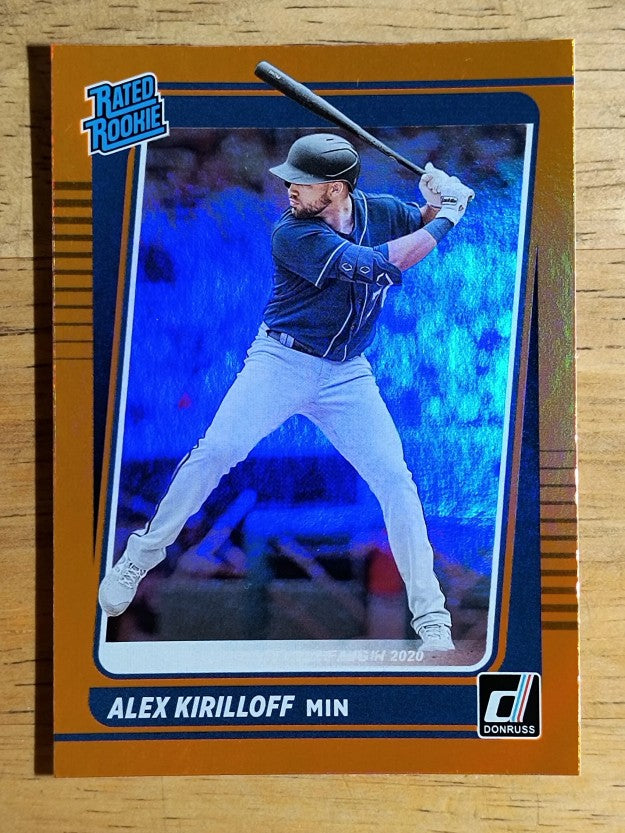 2021 Donruss Holo Orange #40 Alex Kirilloff RR