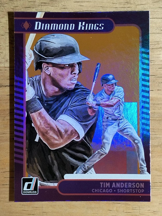 2021 Donruss Holo Orange #7 Tim Anderson DK