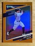 2021 Donruss Holo Orange #202 Jose Altuve