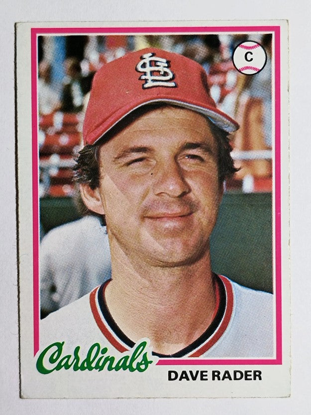 1978 Topps #563 Dave Rader (EX)
