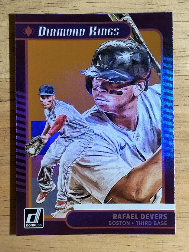 2021 Donruss Holo Orange #5 Rafael Devers DK