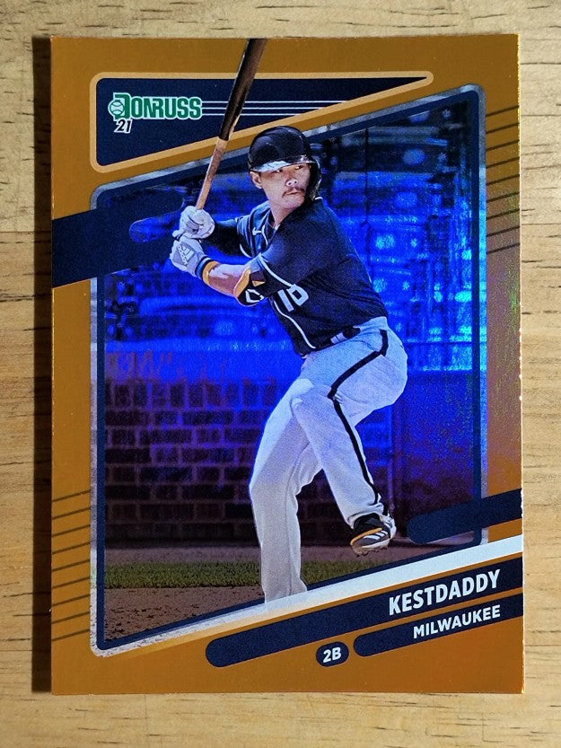 2021 Donruss Variations Holo Orange #82 Keston Hiura