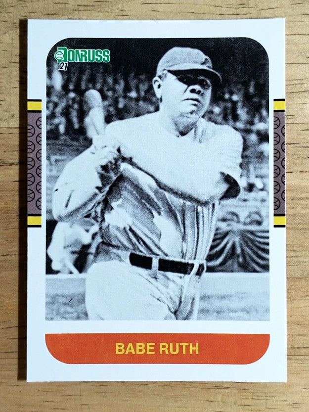 2021 Donruss Variations #228 Babe Ruth RETRO