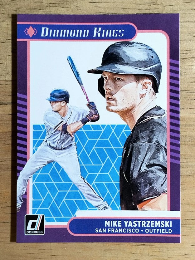 2021 Donruss #28 Mike Yastrzemski DK