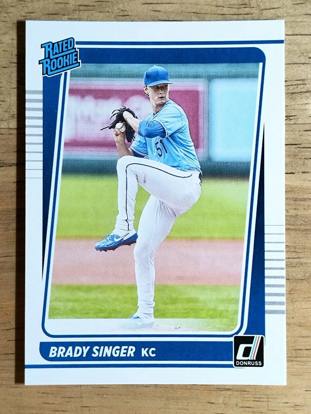 2021 Donruss #51 Brady Singer RR RC