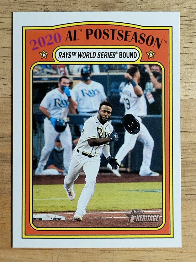 2021 Topps Heritage #24 Randy Arozarena PO HL