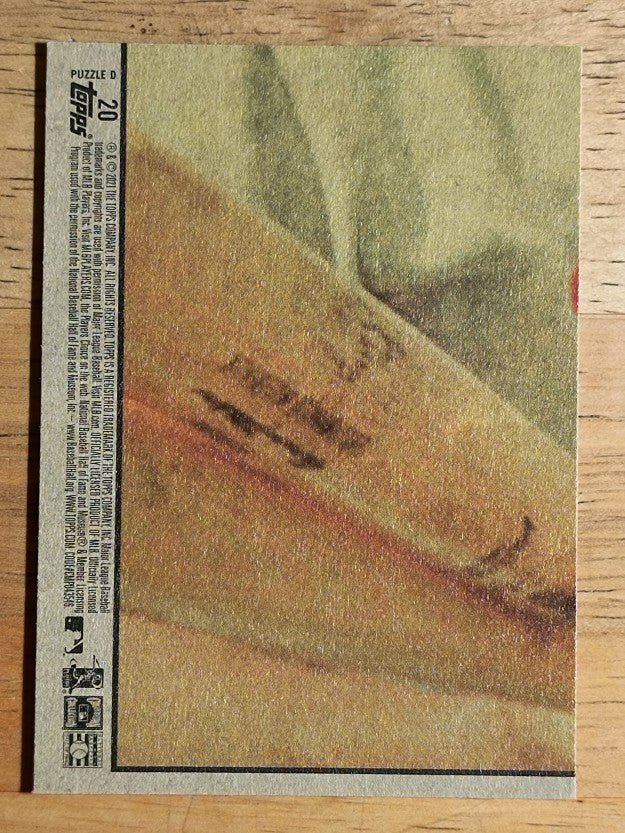 2021 Topps Heritage #20 Jake Cronenworth IA