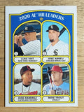 2021 Topps Heritage #90 Mike Trout/Jose Abreu/Jose Ramirez/Luke Voit LL