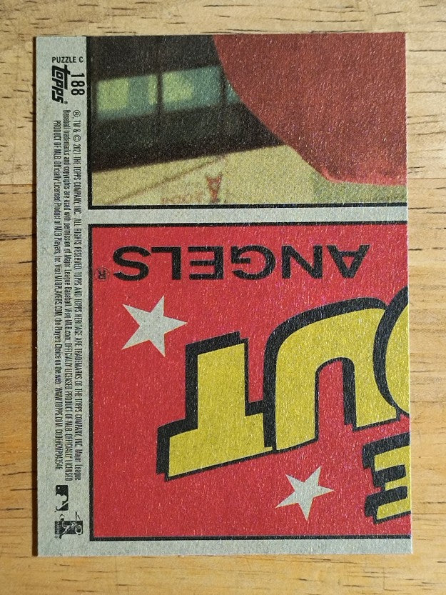 2021 Topps Heritage #188 Jo Adell IA