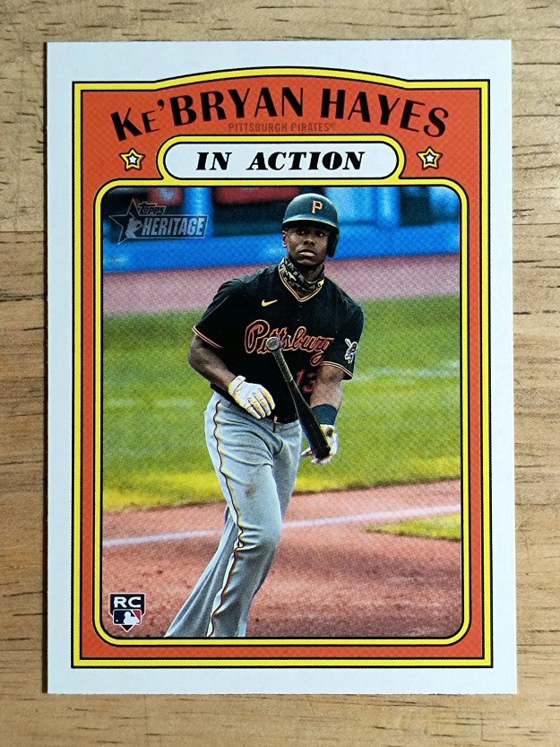 2021 Topps Heritage #98 Ke'Bryan Hayes IA