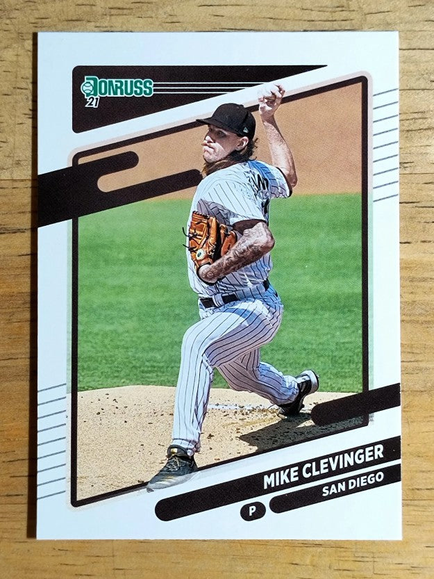 2021 Donruss #186 Mike Clevinger