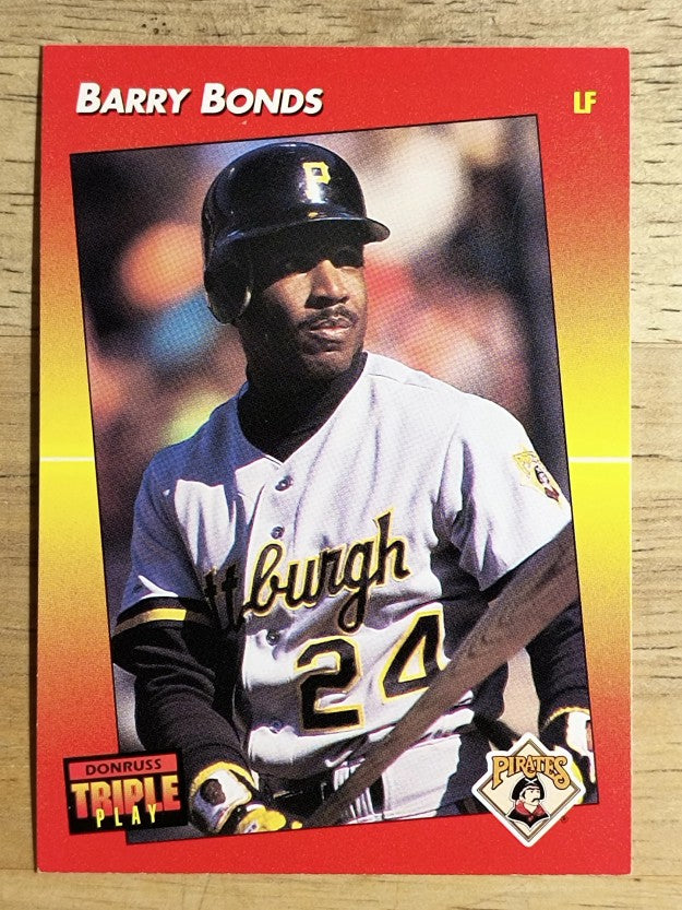 1992 Triple Play #116 Barry Bonds
