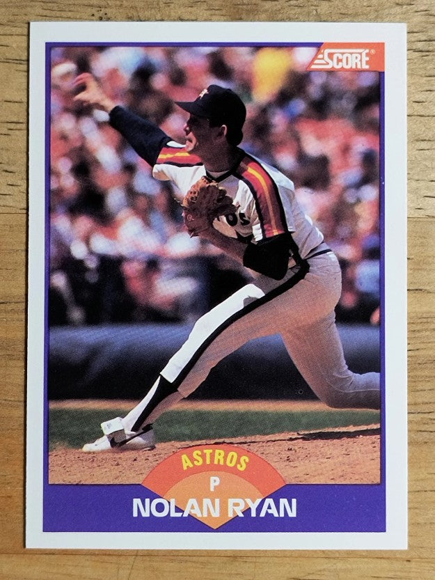 1989 Score #300 Nolan Ryan