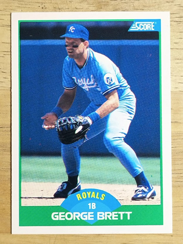 1989 Score #75A George Brett ERR/At age 33