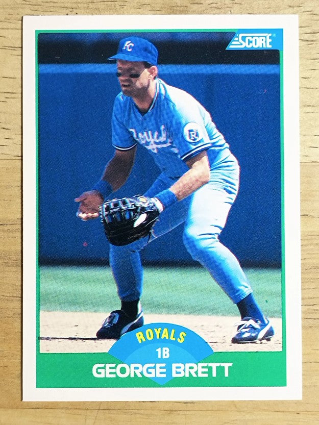 1989 Score #75A George Brett ERR/At age 33