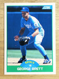 1989 Score #75A George Brett ERR/At age 33