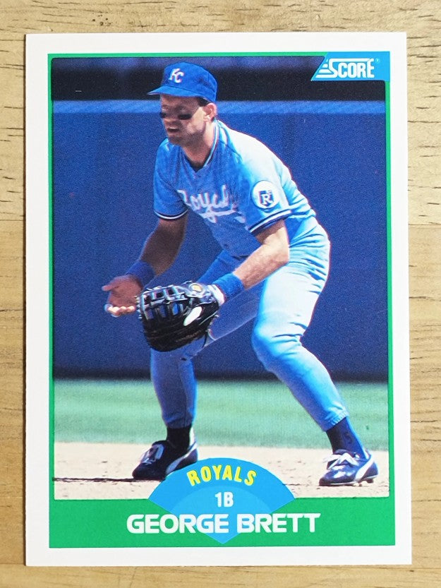 1989 Score #75A George Brett ERR/At age 33
