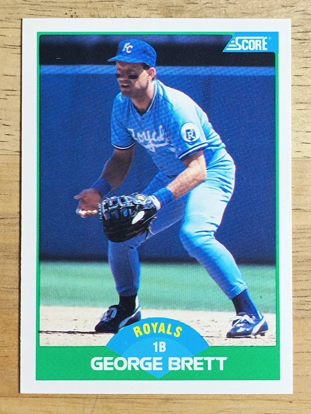 1989 Score #75A George Brett ERR/At age 33