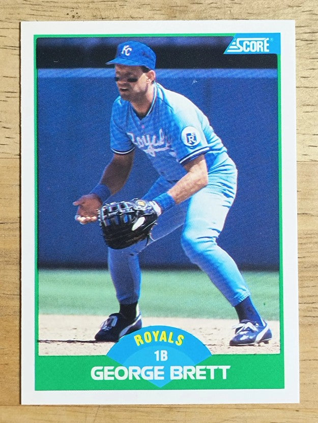 1989 Score #75A George Brett ERR/At age 33