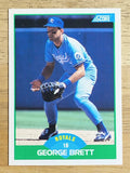 1989 Score #75A George Brett ERR/At age 33