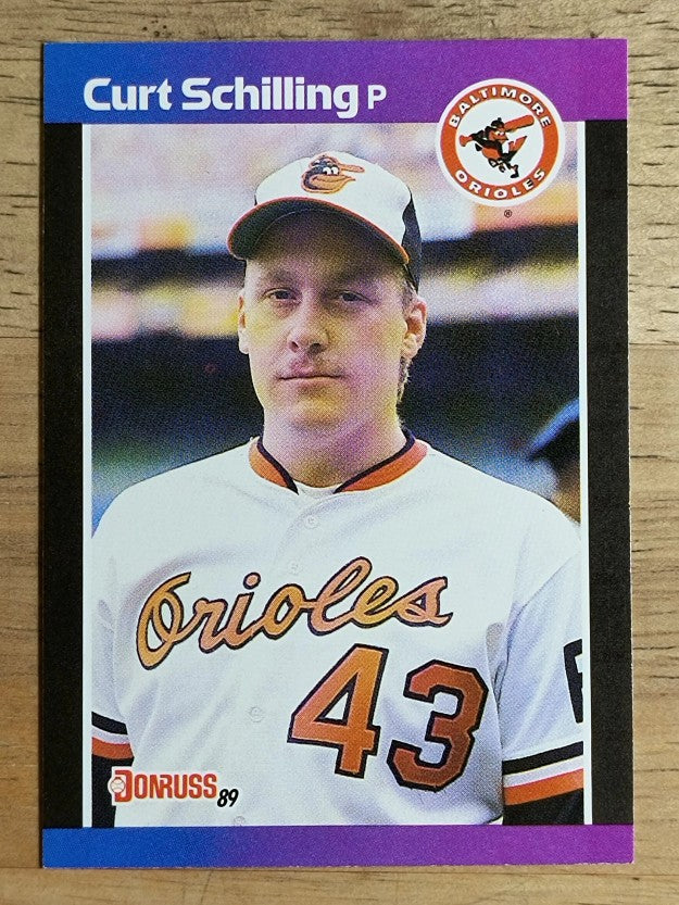 1989 Donruss #635 Curt Schilling DP RC