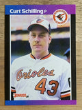 1989 Donruss #635 Curt Schilling DP RC