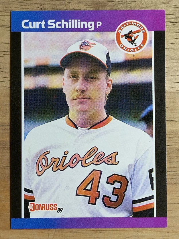 1989 Donruss #635 Curt Schilling DP RC