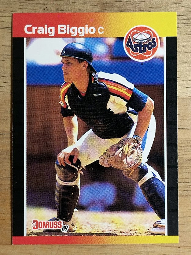 1989 Donruss #561 Craig Biggio DP RC