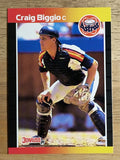 1989 Donruss #561 Craig Biggio DP RC