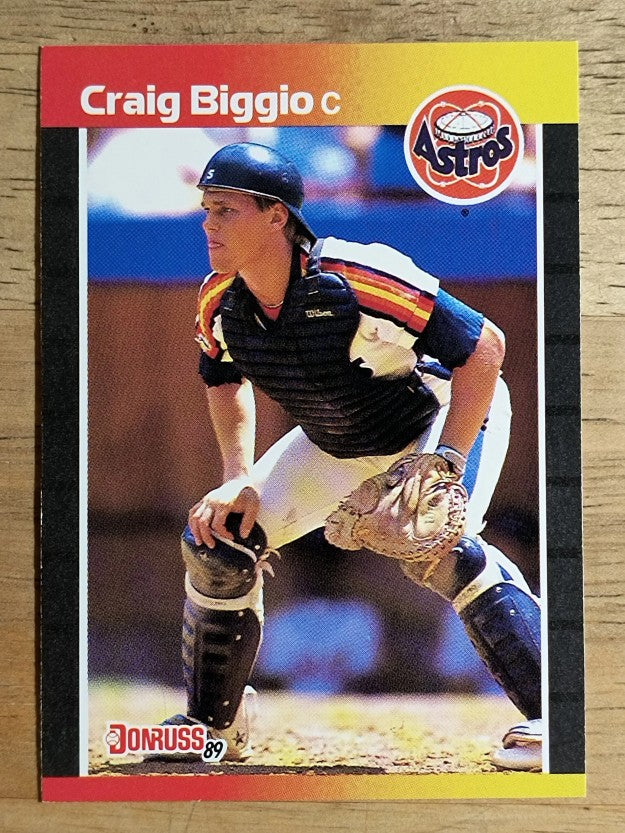1989 Donruss #561 Craig Biggio DP RC