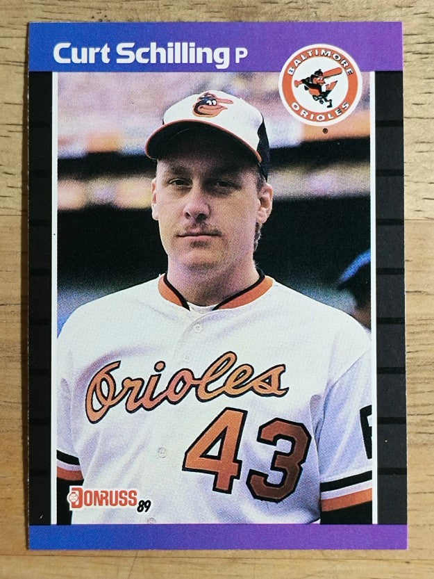 1989 Donruss #635 Curt Schilling DP RC