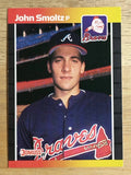 1989 Donruss #642 John Smoltz RC