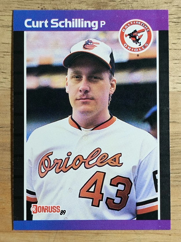 1989 Donruss #635 Curt Schilling DP RC