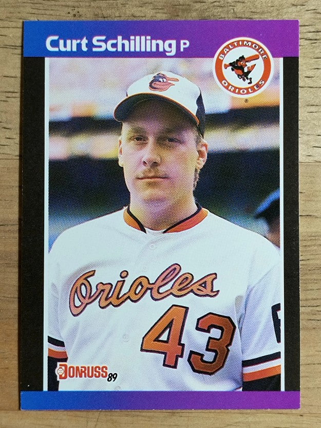 1989 Donruss #635 Curt Schilling DP RC