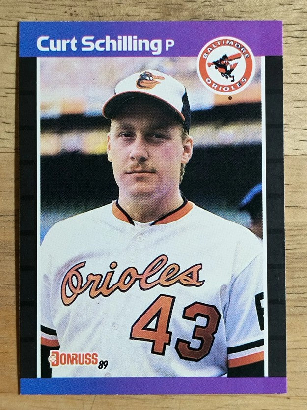 1989 Donruss #635 Curt Schilling DP RC