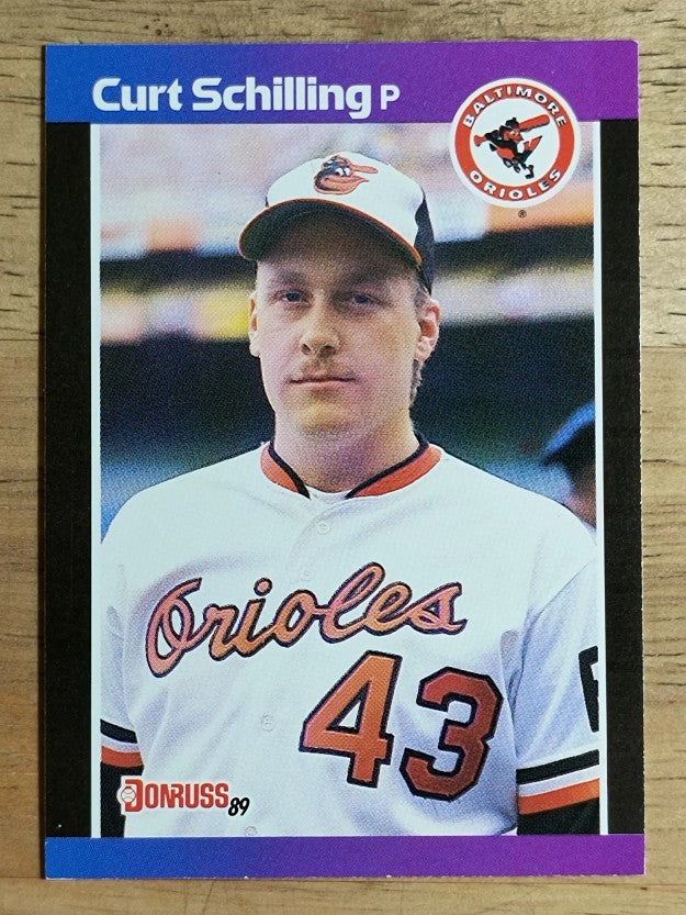 1989 Donruss #635 Curt Schilling DP RC