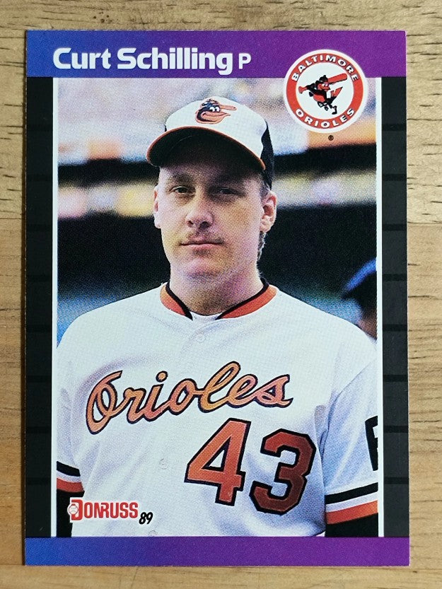 1989 Donruss #635 Curt Schilling DP RC