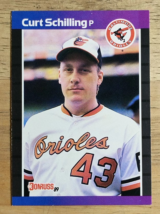 1989 Donruss #635 Curt Schilling DP RC
