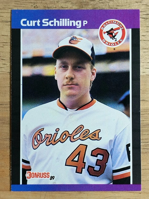 1989 Donruss #635 Curt Schilling DP RC