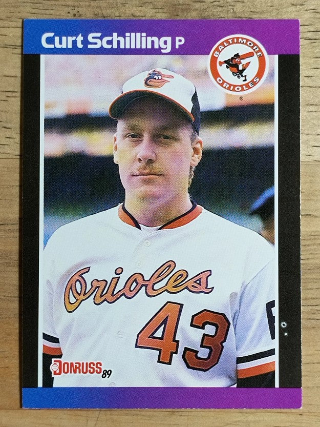 1989 Donruss #635 Curt Schilling DP RC (NM)