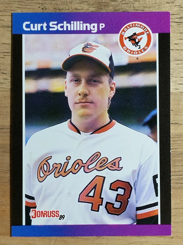 1989 Donruss #635 Curt Schilling DP RC (NM)