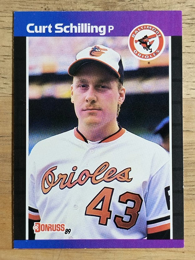 1989 Donruss #635 Curt Schilling DP RC (NM)