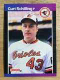 1989 Donruss #635 Curt Schilling DP RC (EXMT)